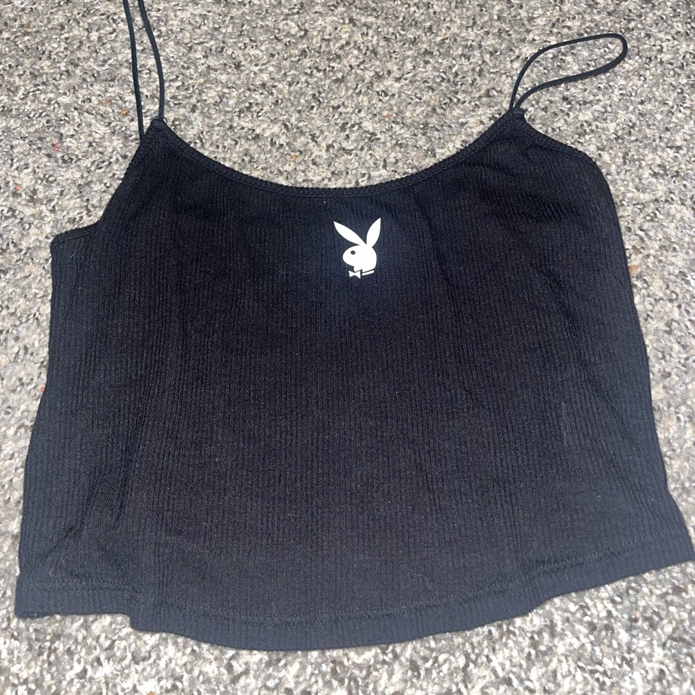 black playboy tank
